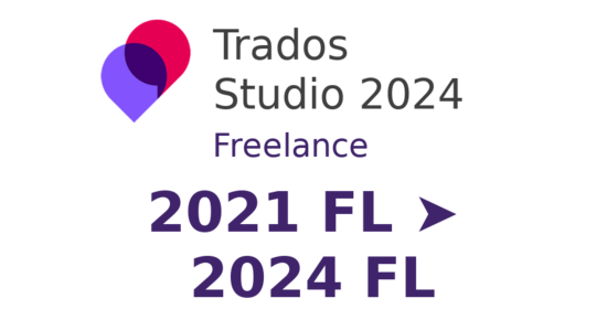 Upgrade from Trados Studio 2021 Freelance to Trados Studio 2024 Freelance