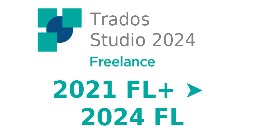 Upgrade from Trados Studio 2021 Freelance Plus to Trados Studio 2024 Freelance