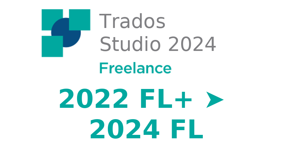 Оновлення Trados Studio 2022 Freelance Plus до версії Trados Studio 2024 Freelance